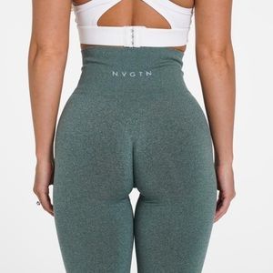 NVGTN forest green NV leggings